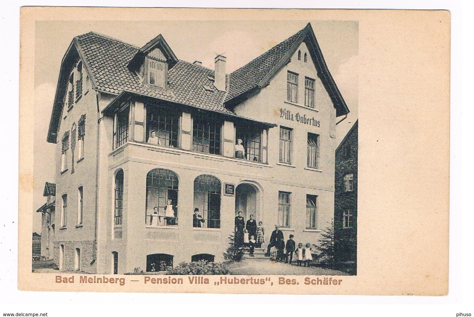 D-9963   BAD MEINBERG : Pnsion Villa Hubertus - Bad Meinberg