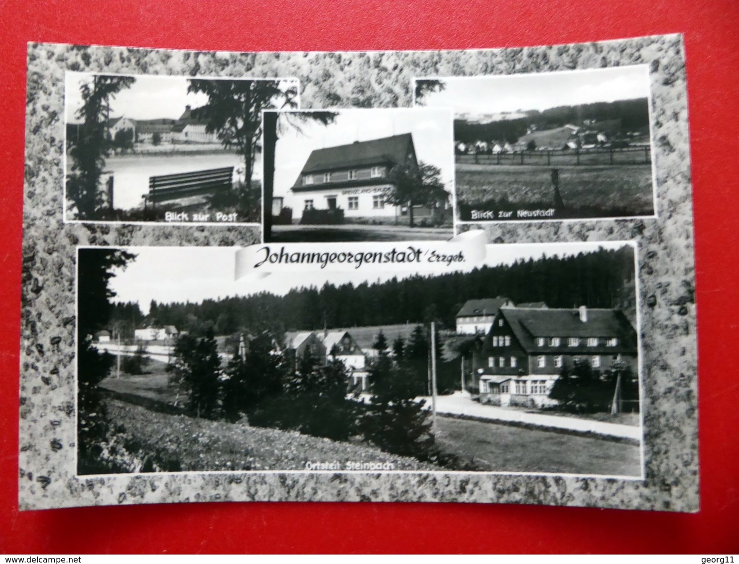 Johanngeorgenstadt - Erzgebirge - Post Steinbach - Erzgebirge - Echt Foto DDR 1966 Sachsen - Johanngeorgenstadt