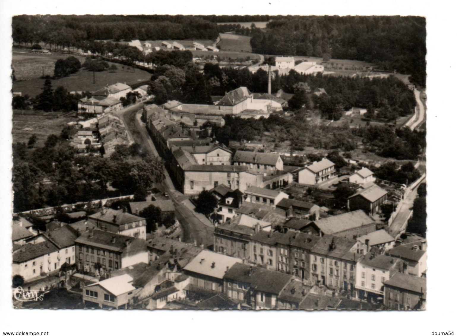 DARNEY (88) - Rue Stanislas - Vue Aérienne - Darney