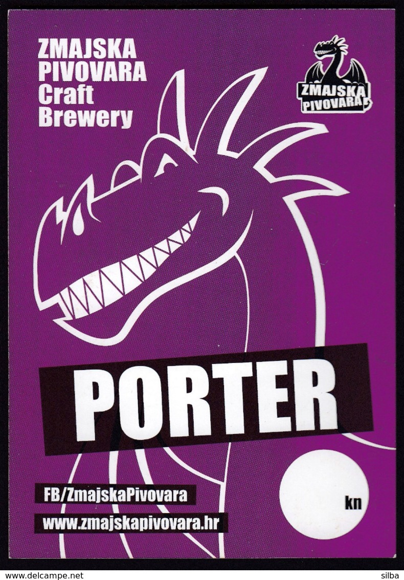 Croatia Zagreb / Beer, Bier / Zmajska Pivovara / Dragon Craft Brewery / Porter, Pale Ale - Other & Unclassified