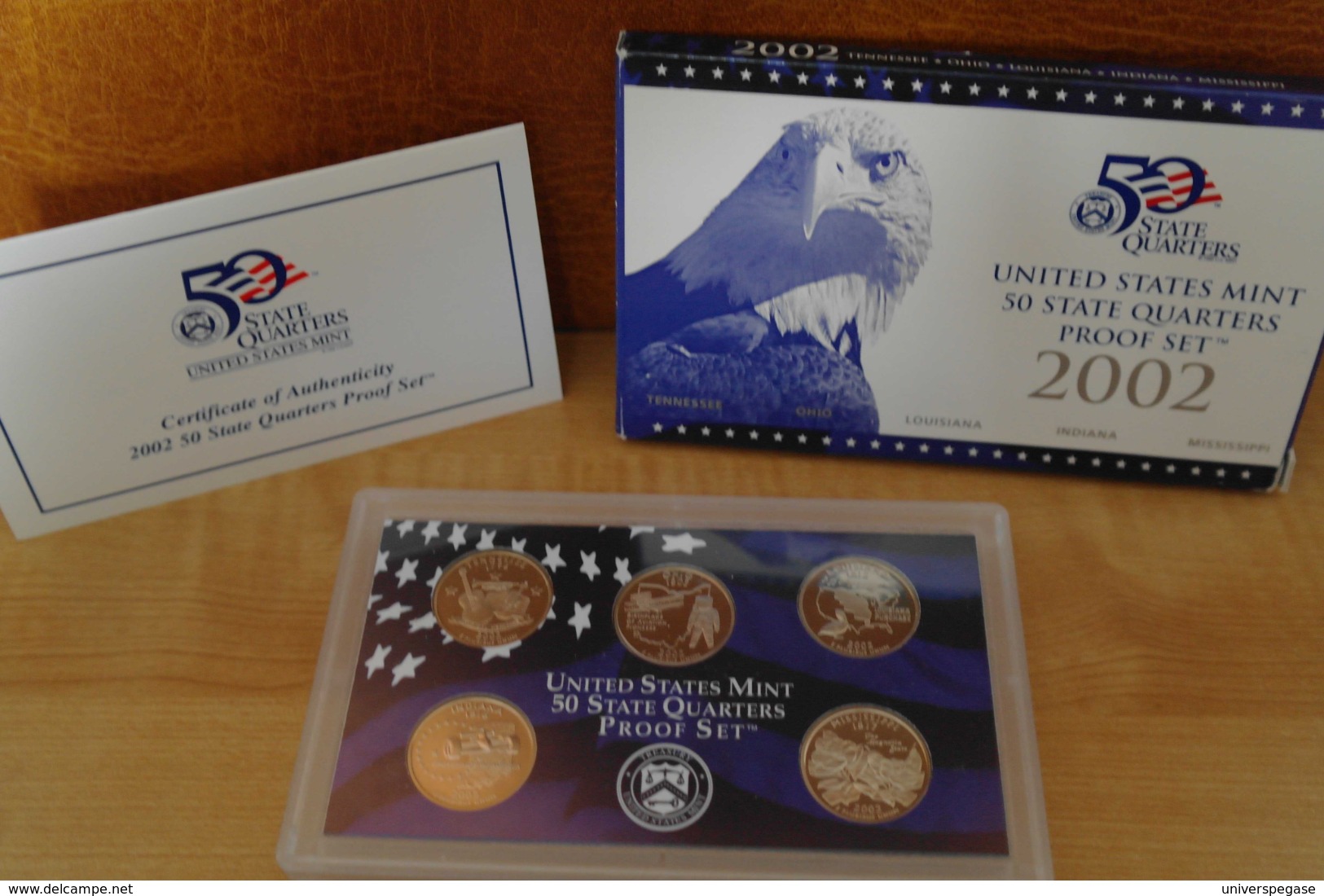 Coffret BU USA - 2002 - Jahressets