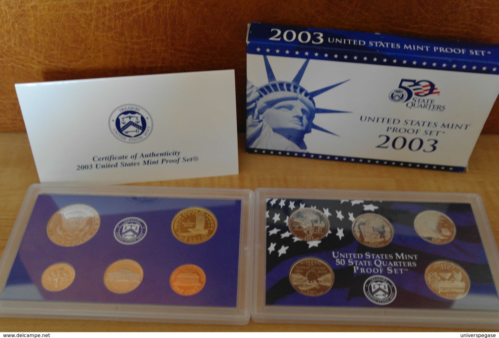 Coffret BU USA - 2003 - Proof Sets