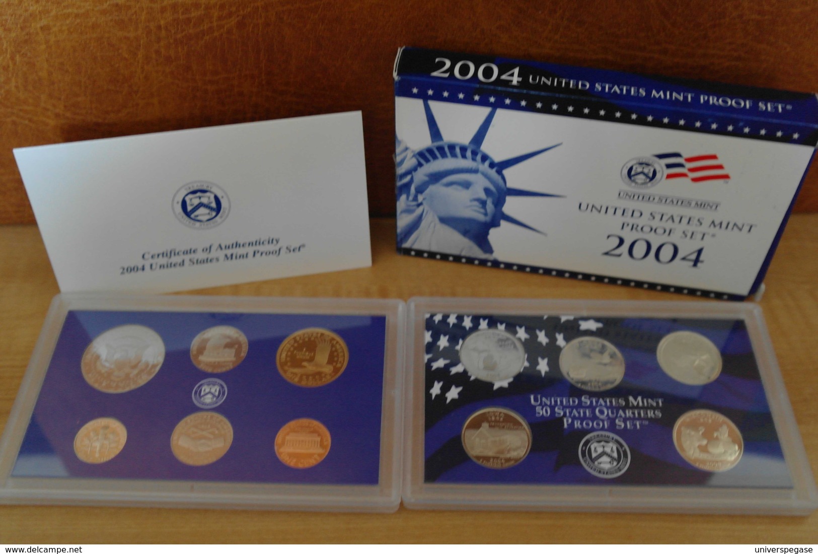 Coffret BU USA - 2004 - Jahressets