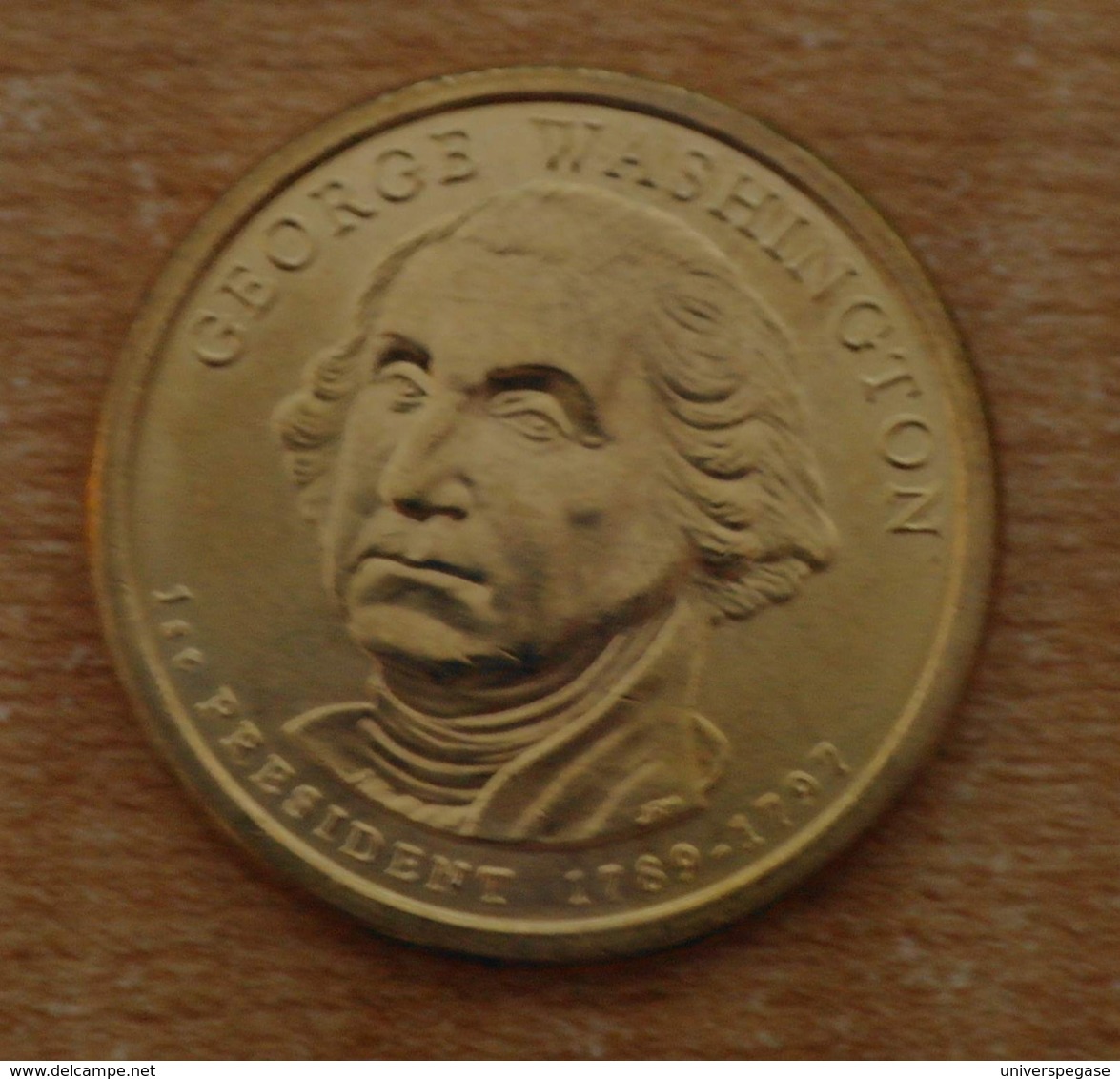 Président Georges Washington 2007 - 1 Dollars - USA - Atelier D - 2007-…: Presidents