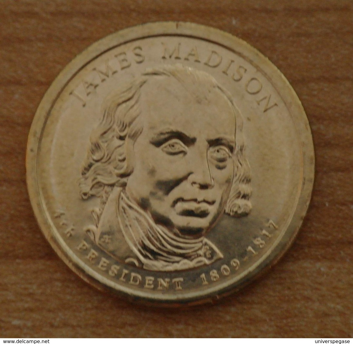 Président James Madison 2007 - 1 Dollars - USA - Atelier D - 2007-…: Presidents