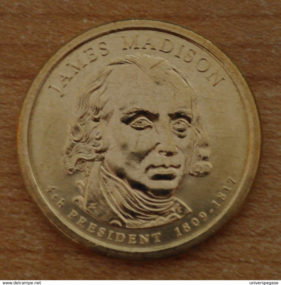 Président James Madison 2007 - 1 Dollars - USA - Atelier P - 2007-…: Presidents