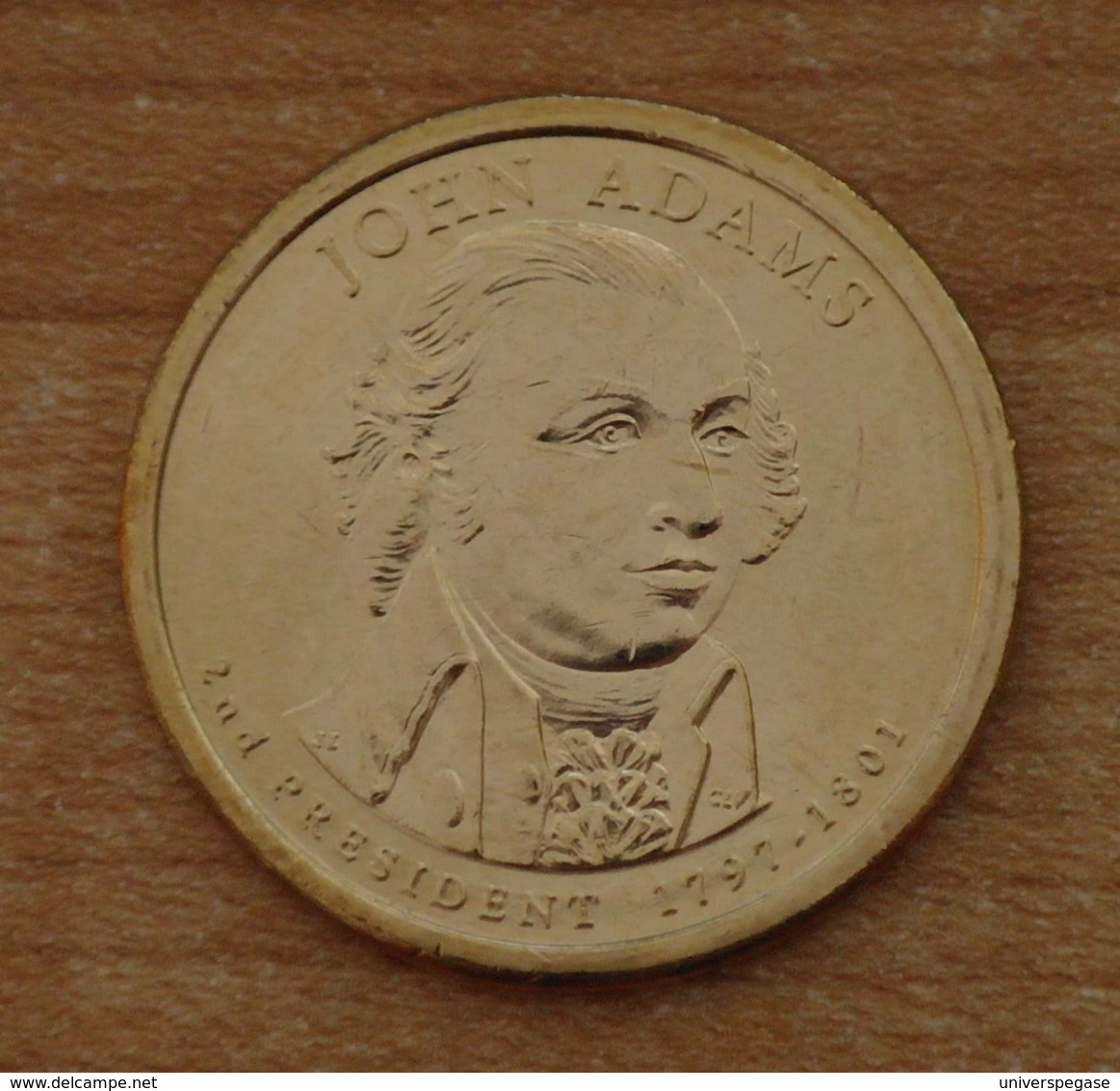 Président John Adams 2007 - 1 Dollars - USA - Atelier P - 2007-…: Presidents