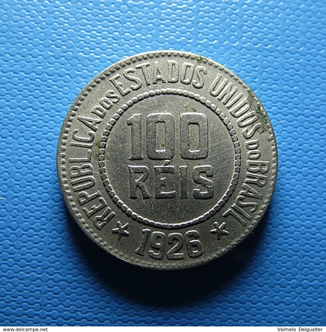 Brazil 100 Reis 1926 - Brazil