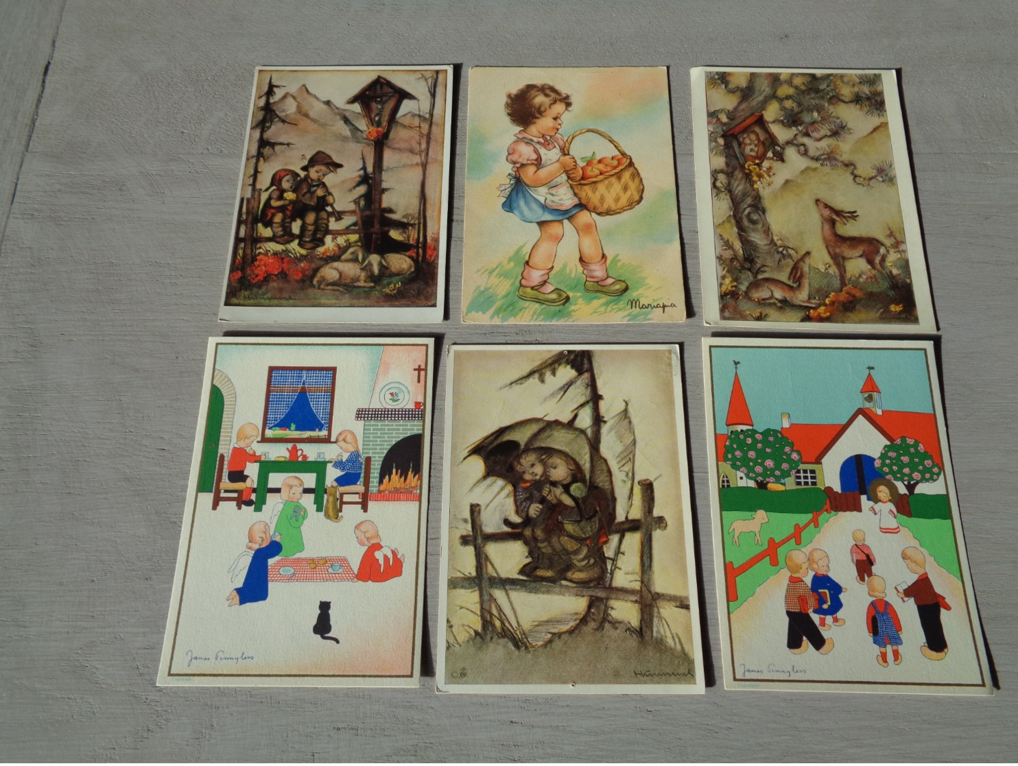 Beau Lot De 60 Cartes Postales De Fantaisie CPSM  Grand Format     Mooi Lot Van 60 Postkaarten Fantasie  Groot Formaat - 5 - 99 Karten