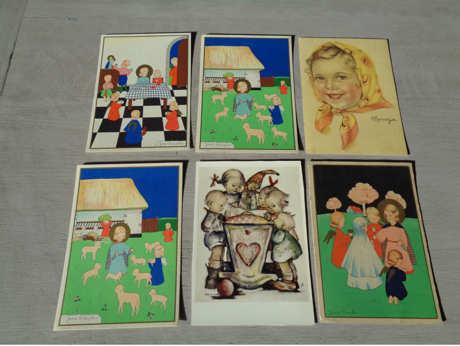 Beau Lot De 60 Cartes Postales De Fantaisie CPSM  Grand Format     Mooi Lot Van 60 Postkaarten Fantasie  Groot Formaat - 5 - 99 Cartes