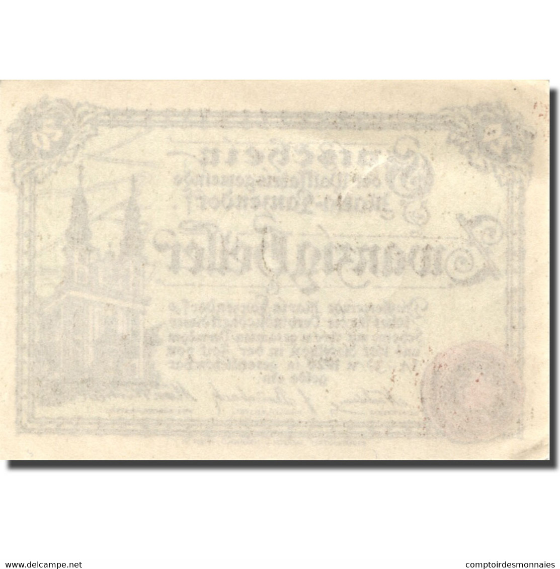 Billet, Autriche, Lanzerdorf, 20 Heller, Eglise 1920-11-30, SPL, Mehl:FS 586a - Austria