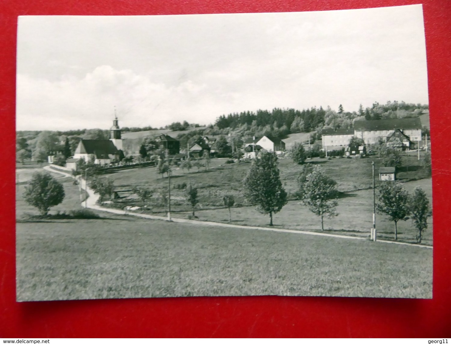 Schellerhau - Kirche - Dippoldiswalde - Altenberg Erzgebirge - Echt Foto DDR 1976 - Sachsen - Schellerhau