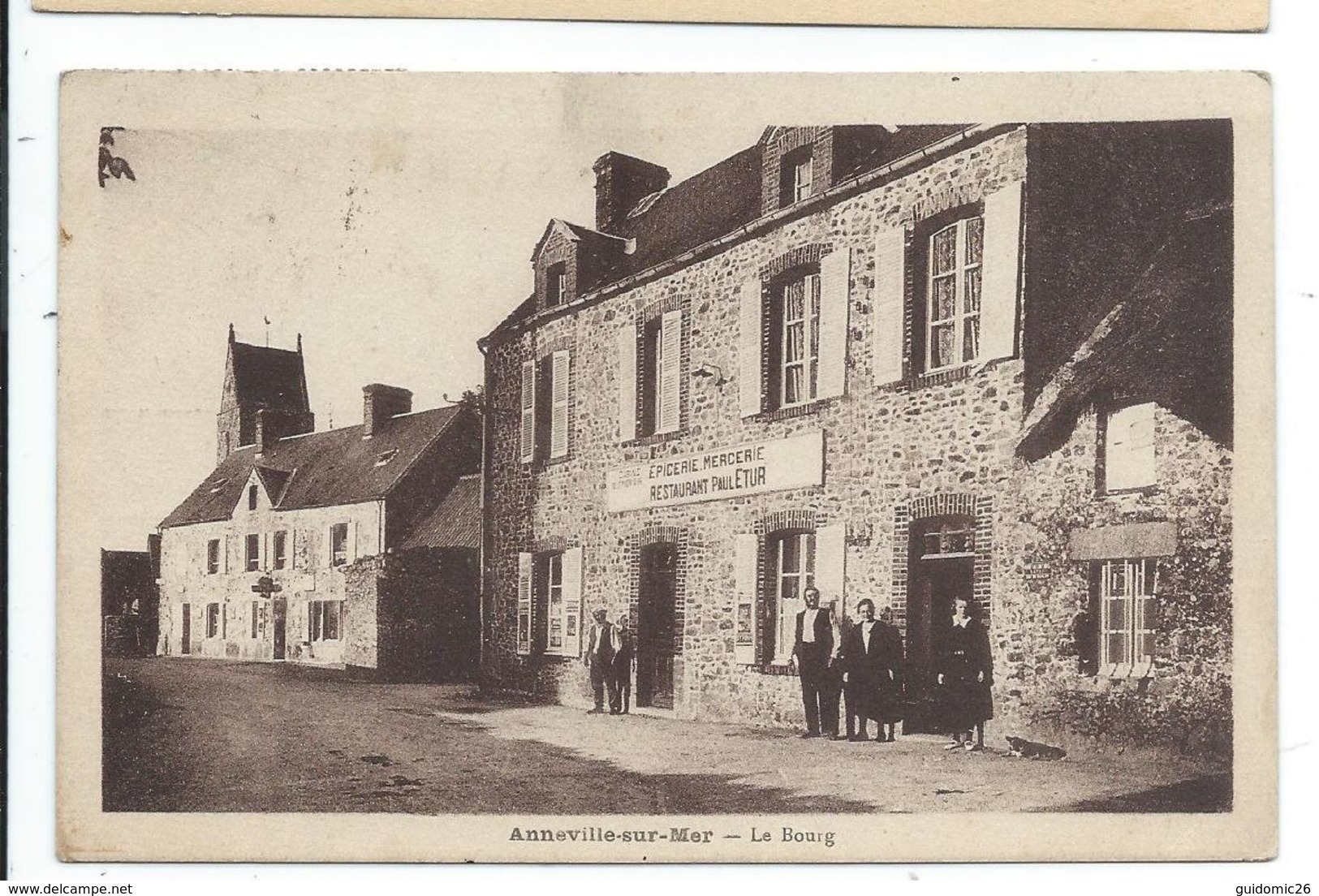 Anneville Sur Mer , Le Bourg ,epicerie Restaurant - Other & Unclassified