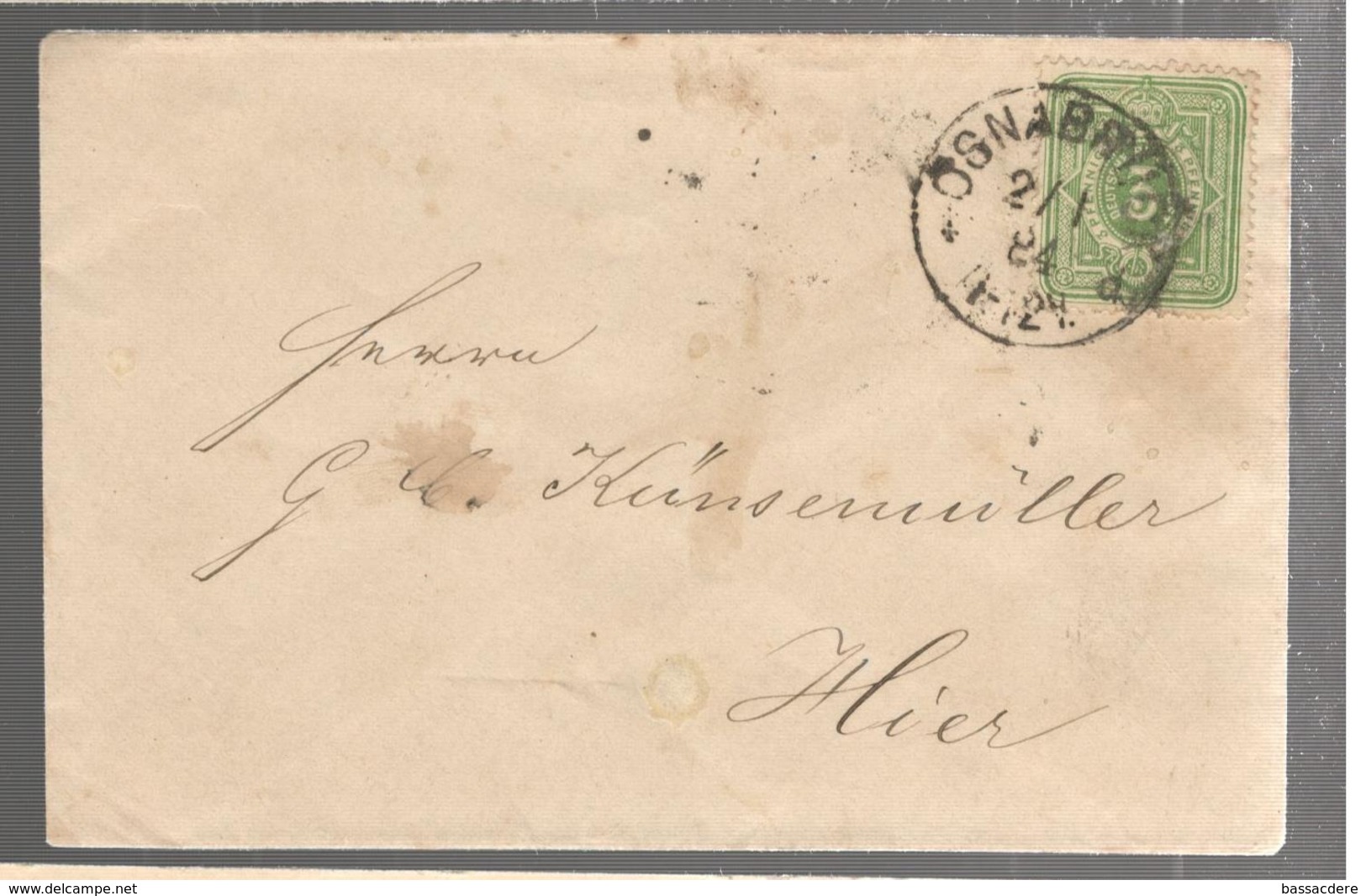 24394 - De OSNABRUCK - Lettres & Documents