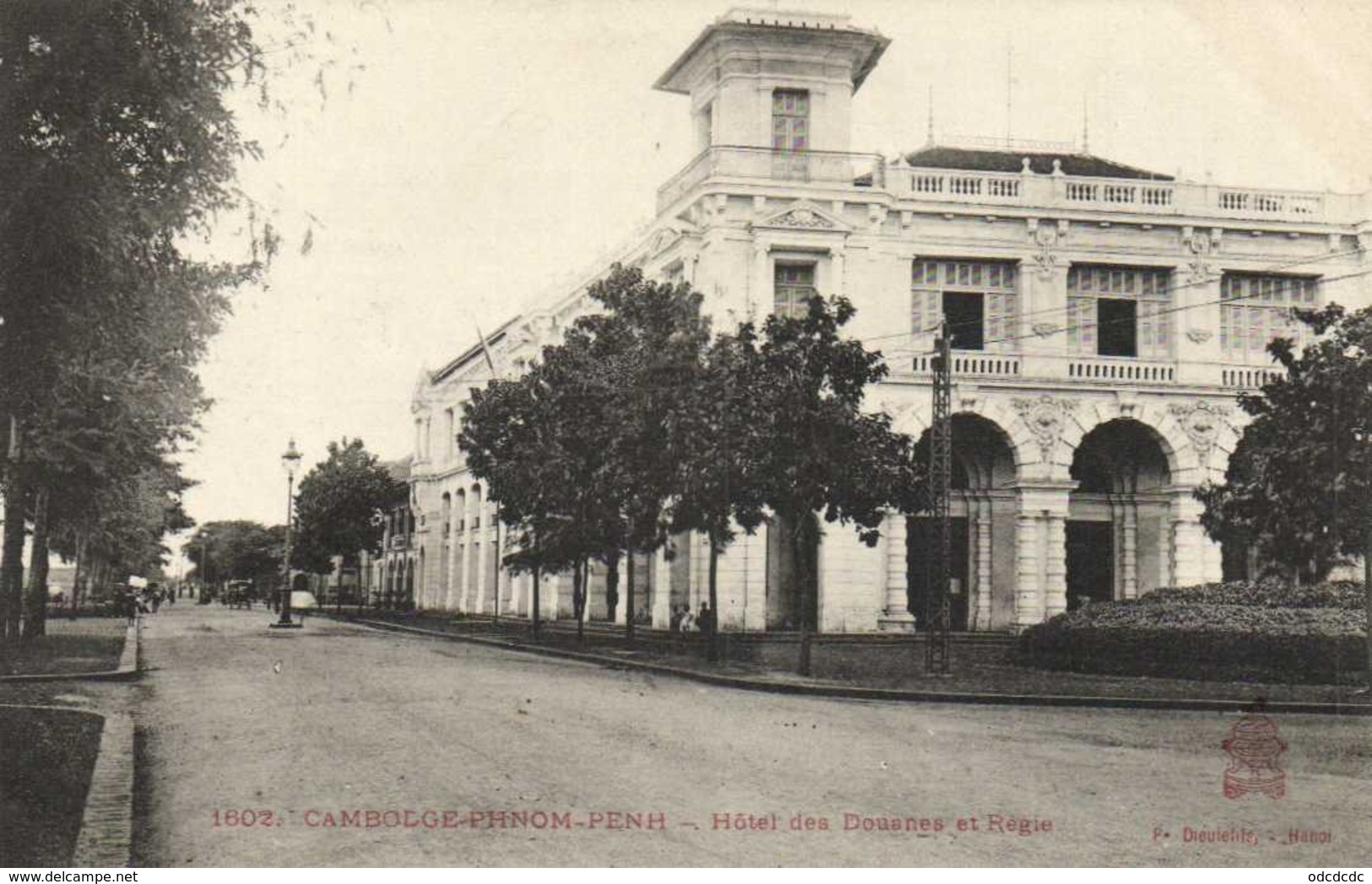 CAMBODGE PHNOM PENH Hotel Des Douanes Et Regie RV - Cambodge