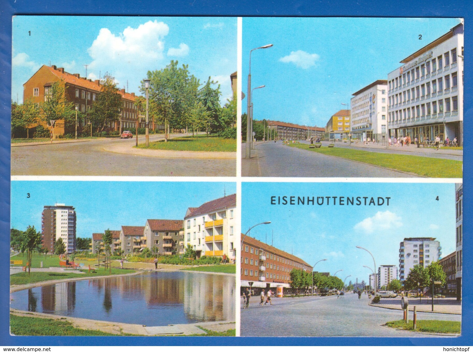 Deutschland; Eisenhüttenstadt; Multibildkarte - Eisenhuettenstadt