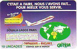 GUINEE EQUATORIALE CAMEROUN AIRLINES RARE - Guinea Ecuatorial