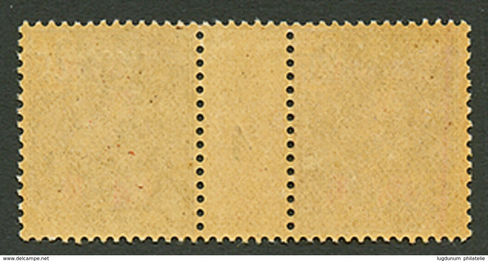 TCHONG-KING : Paire 2F (n°62) Avec MILLESIME 4 Neuf (1 Ex. ** Et 1 Ex. *). Trés Rare. Tirage = 98. Cote DALLAY = 1000€.  - Autres & Non Classés