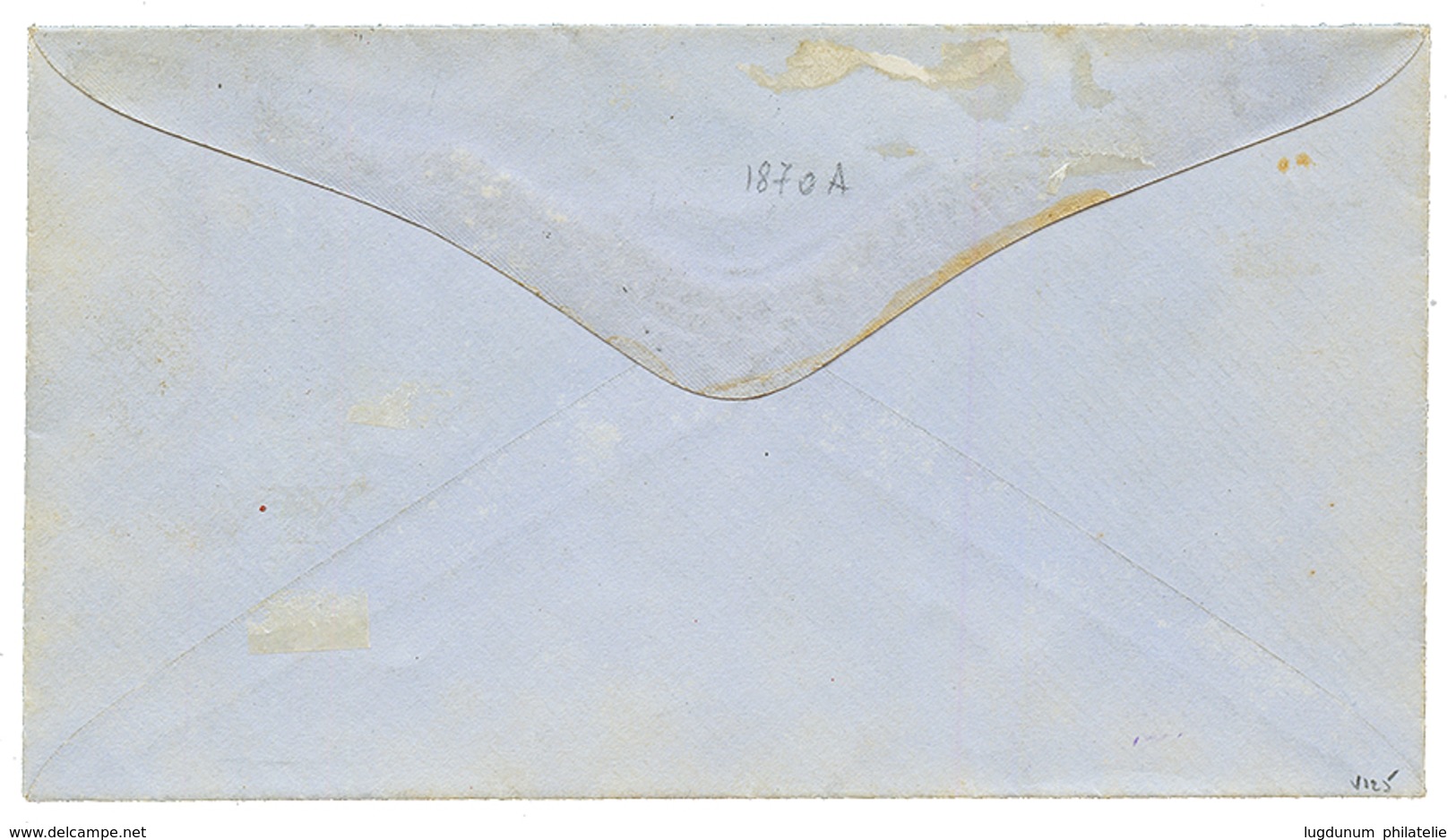 1891 1F (n°12) Obl. TAMATAVE Sur Enveloppe "UNITED STATES CONSULATE At TAMATAVE" Pour Le CONSULAT ALLEMANT à MADAGASCAR. - Autres & Non Classés