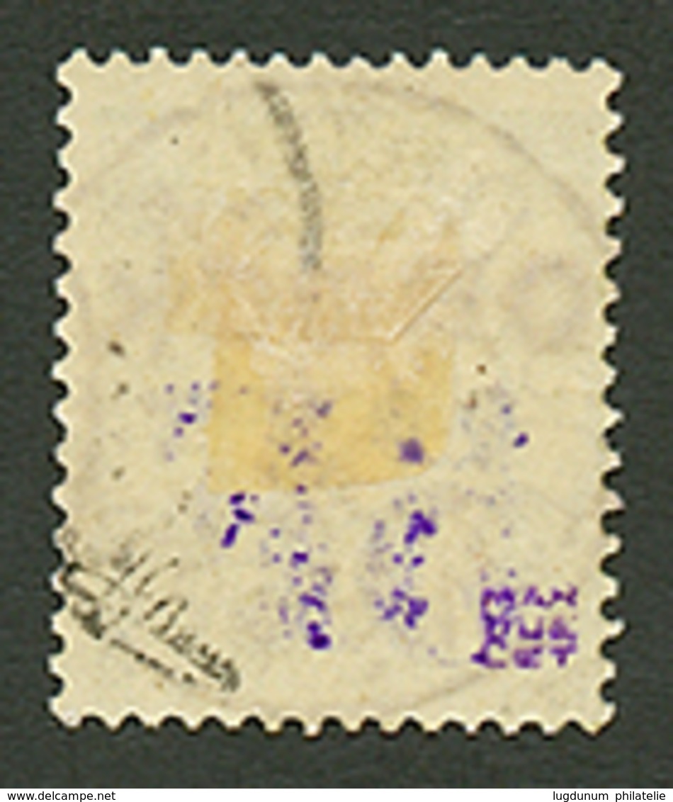 OBOCK 75 S/ 1F (n°31) Oblitération Centrale. Cote 850€. RARE. Tirage 600. Signé BRUN. Superbe. - Altri & Non Classificati