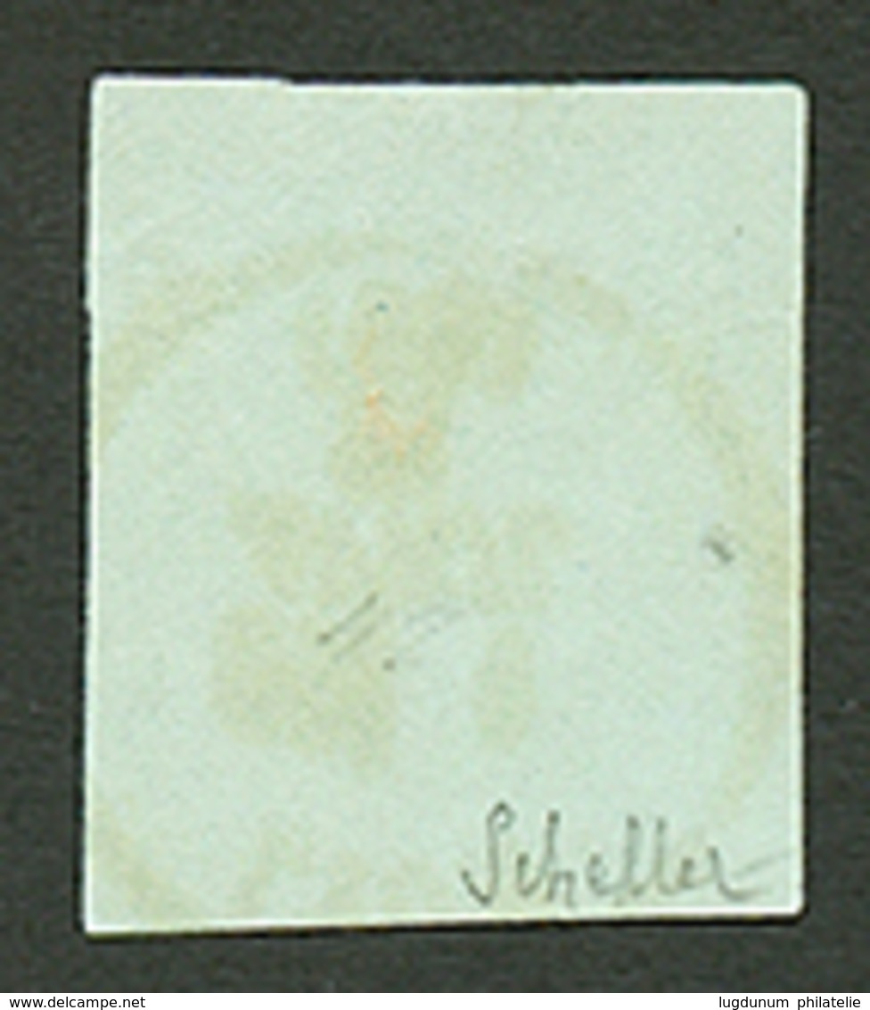 5c BORDEAUX (n°42) Obl. Type 16 LYON. Rare. Signé SCHELLER. Superbe. - Altri & Non Classificati