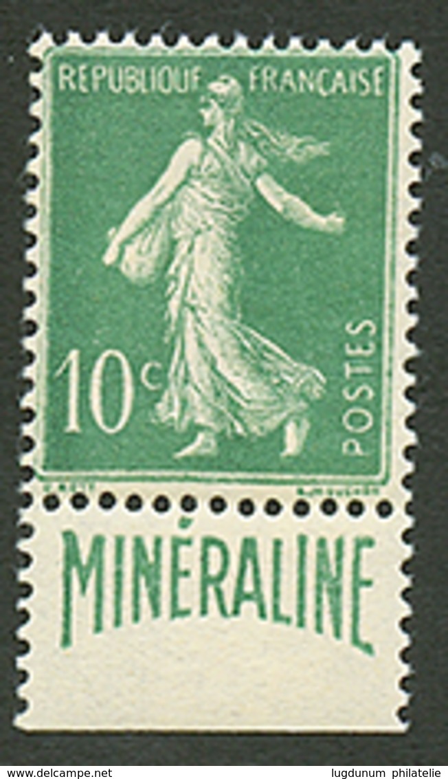 10c MINERALINE (n°188A) Neuf **. Cote 725€. TTB. - Sonstige & Ohne Zuordnung