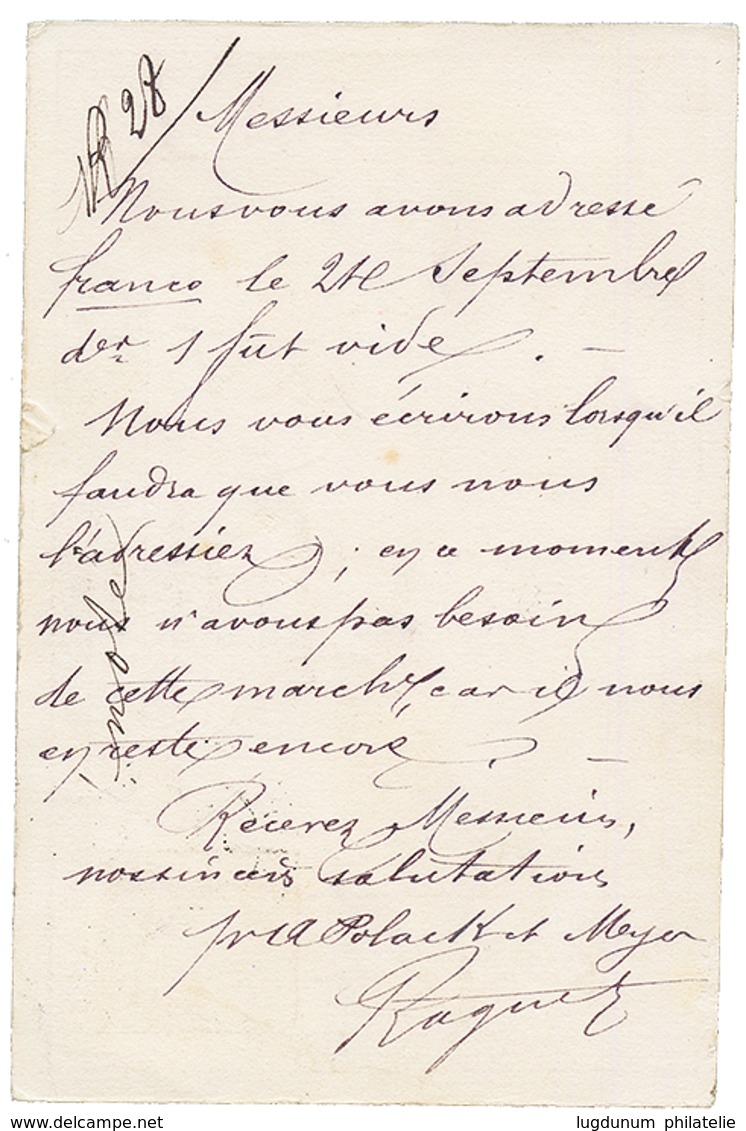 "RETOUCHE Dans La GRECQUE - Case 141" : 1874 15c CERES Avec Variété "RETOUCHE Dans La Grecque Coin Inférieur Droit - Cas - 1871-1875 Cérès