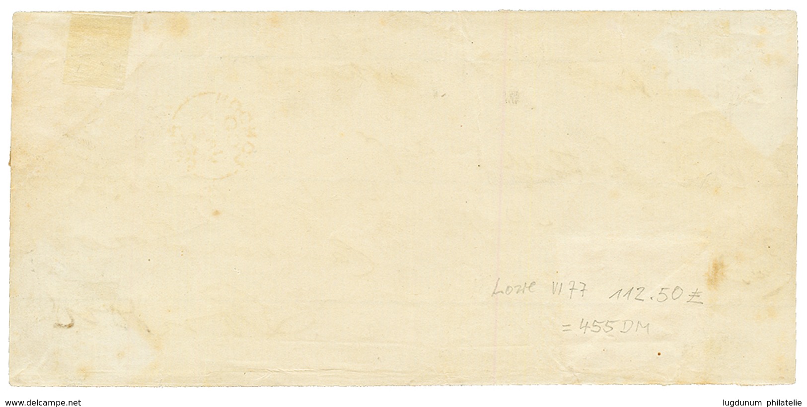 CAPE OF GOOD HOPE : 1862 1 PENNY Red (x3) + "PAID 3d" Manuscrit On Cover (FRONT Only) To LONDON. Scarce. Vf. - Cape Of Good Hope (1853-1904)