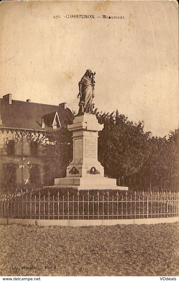 CPA - France - (71) Saône Et Loire - Gueugnon - Monument - Gueugnon