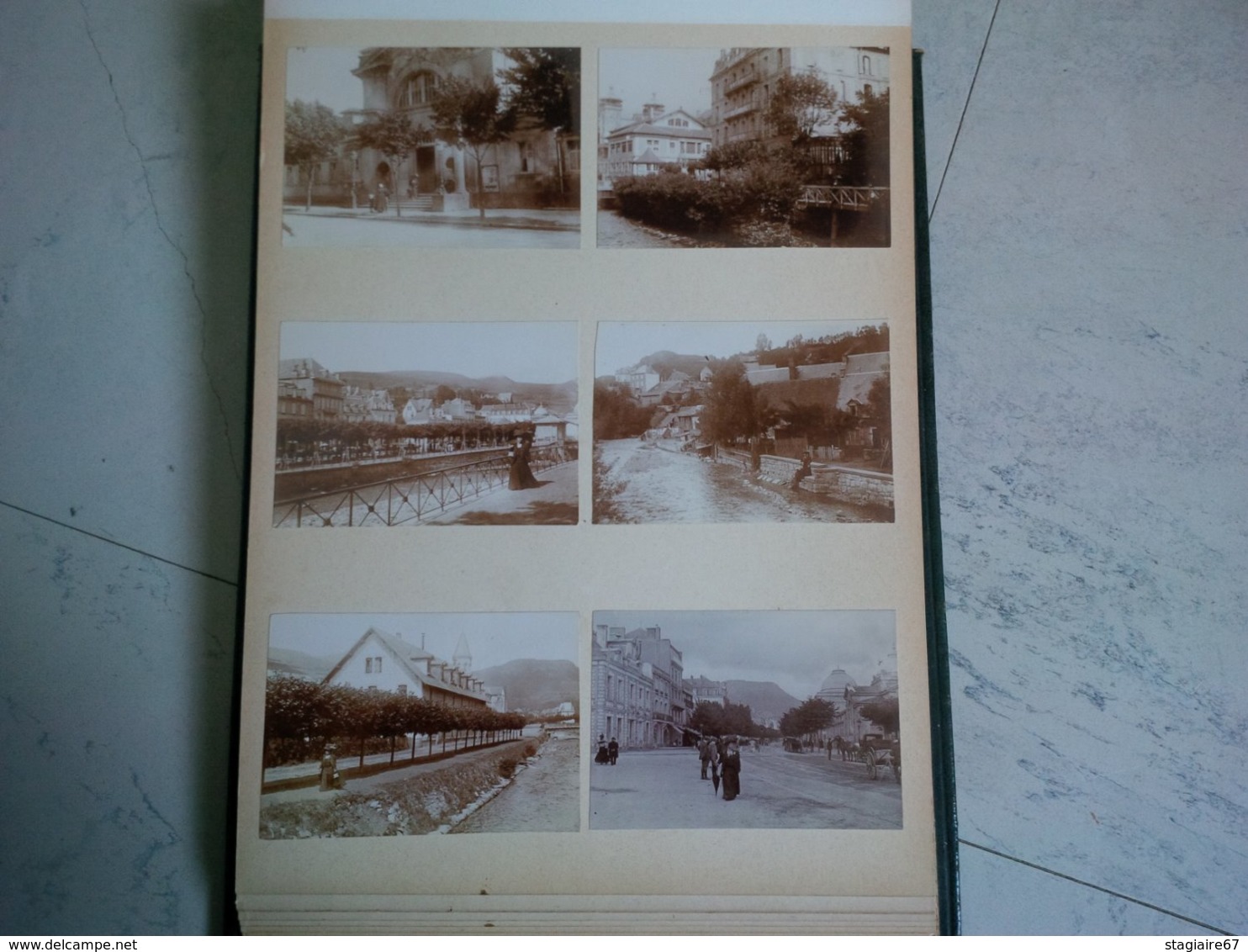 LOT 3 ALBUM DE FAMILLE 1900 ITALIE LUGANO VENISE ET AUTRE SUISSE ENVIRON 400 PHOTO