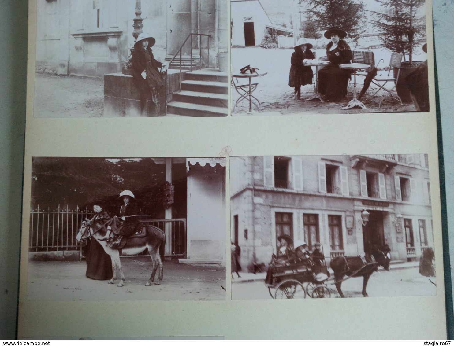 LOT 3 ALBUM DE FAMILLE 1900 ITALIE LUGANO VENISE ET AUTRE SUISSE ENVIRON 400 PHOTO