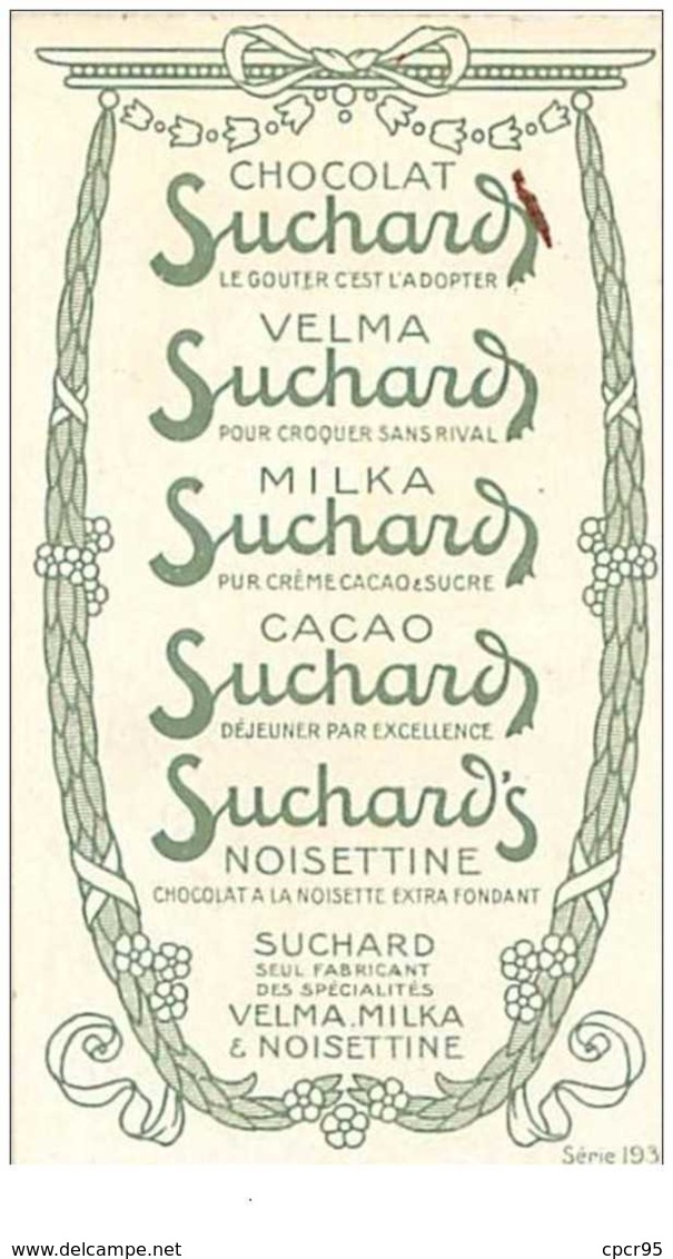 CHROMOS.CHOCOLAT SUCHARD.n°72.PETIT CHROMO REPRESENTANT LA CHASSE JADIS ET AUJOURD'HUI - Suchard