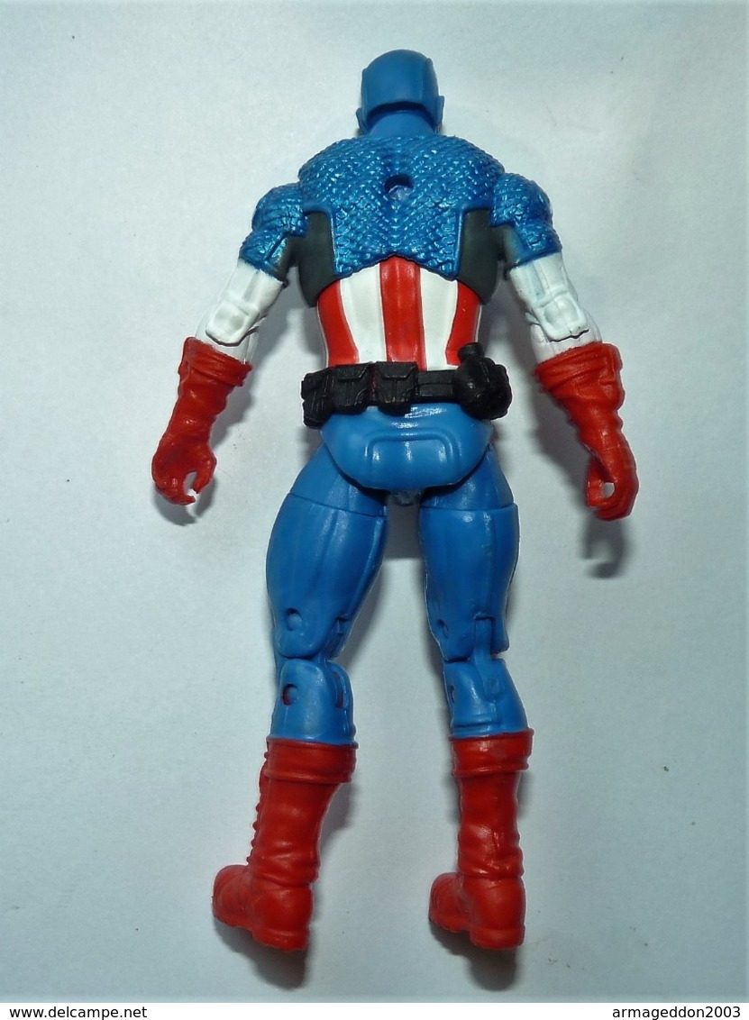 Ancienne Figurine ASBRO  10.5 Cm  CAPTAIN AMERICA - Marvel Heroes