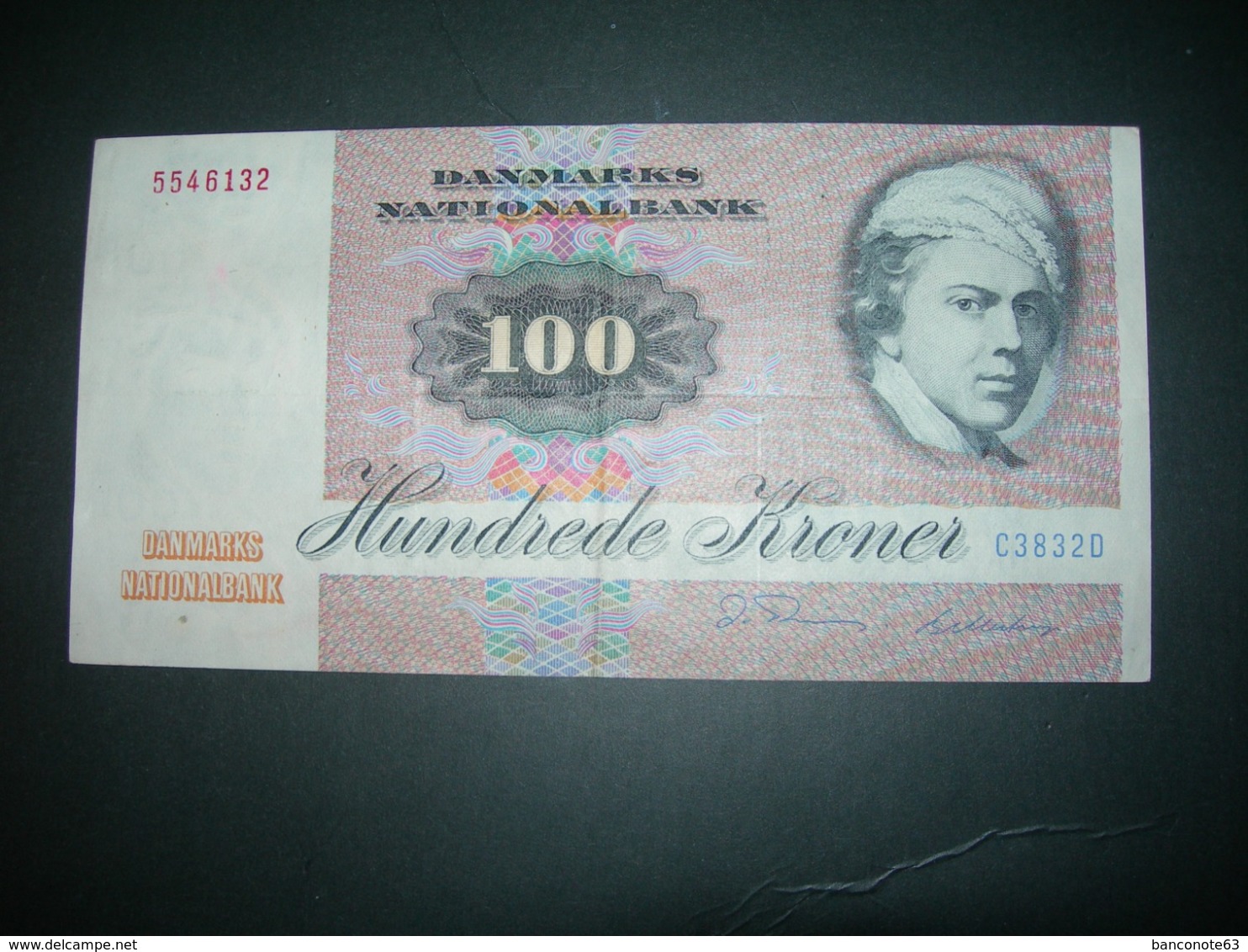 Danimarca 100  Kroner 1972. - Danemark