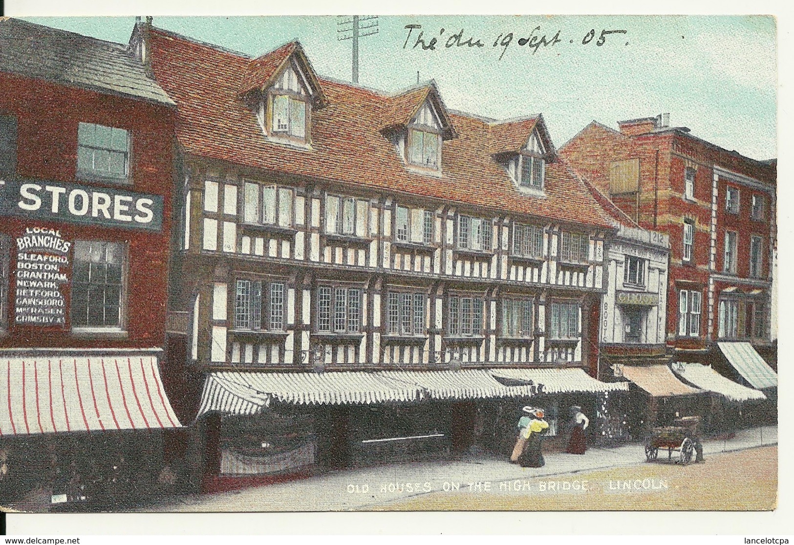 LINCOLN / OLD HOUSES ON THE HIGH BRIDGE - Lincoln