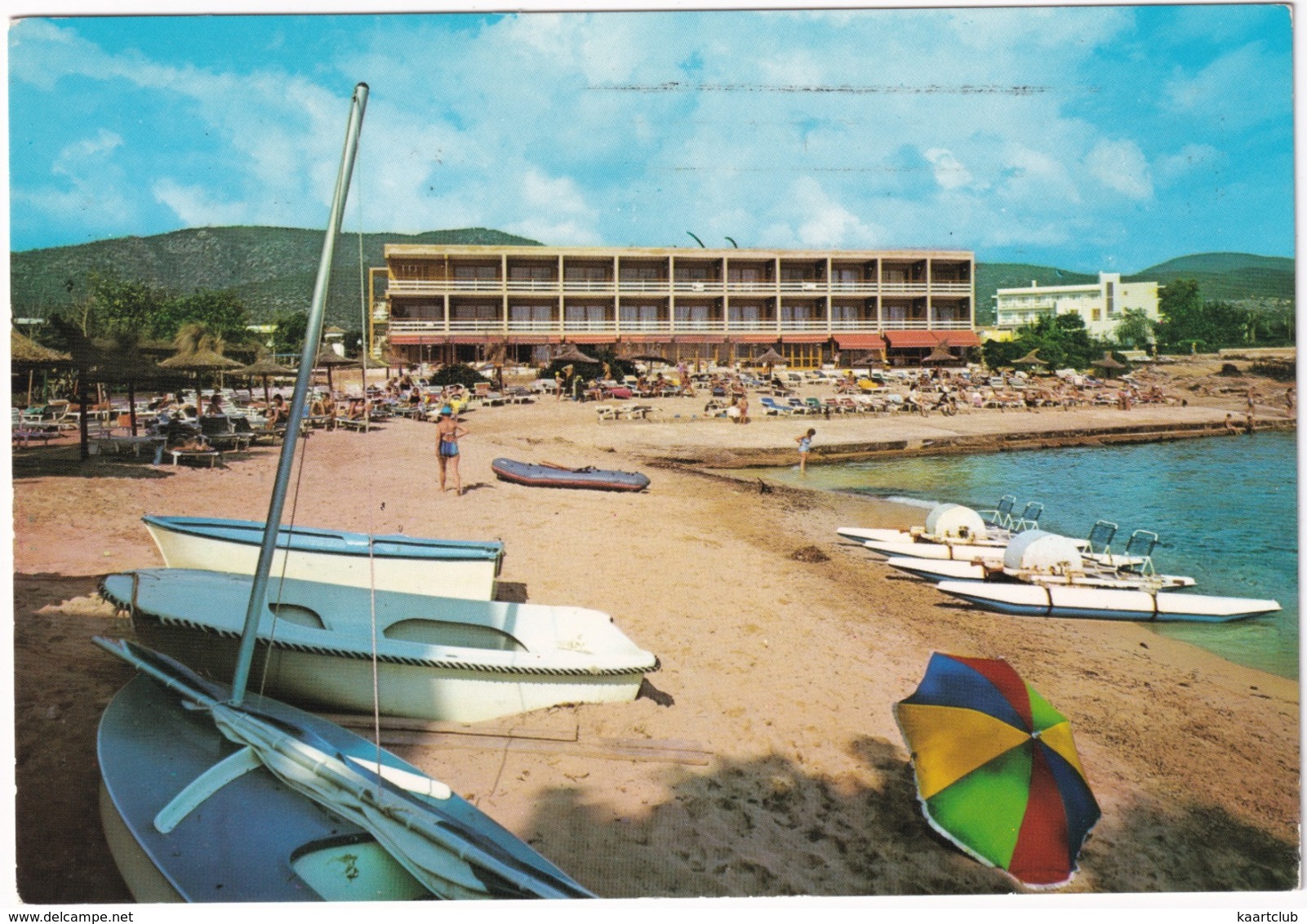 Palma Nova - Bar Restaurante 'Playa Son Caliu' - (Mallorca, Baleares) - Pedal Boats - Palma De Mallorca