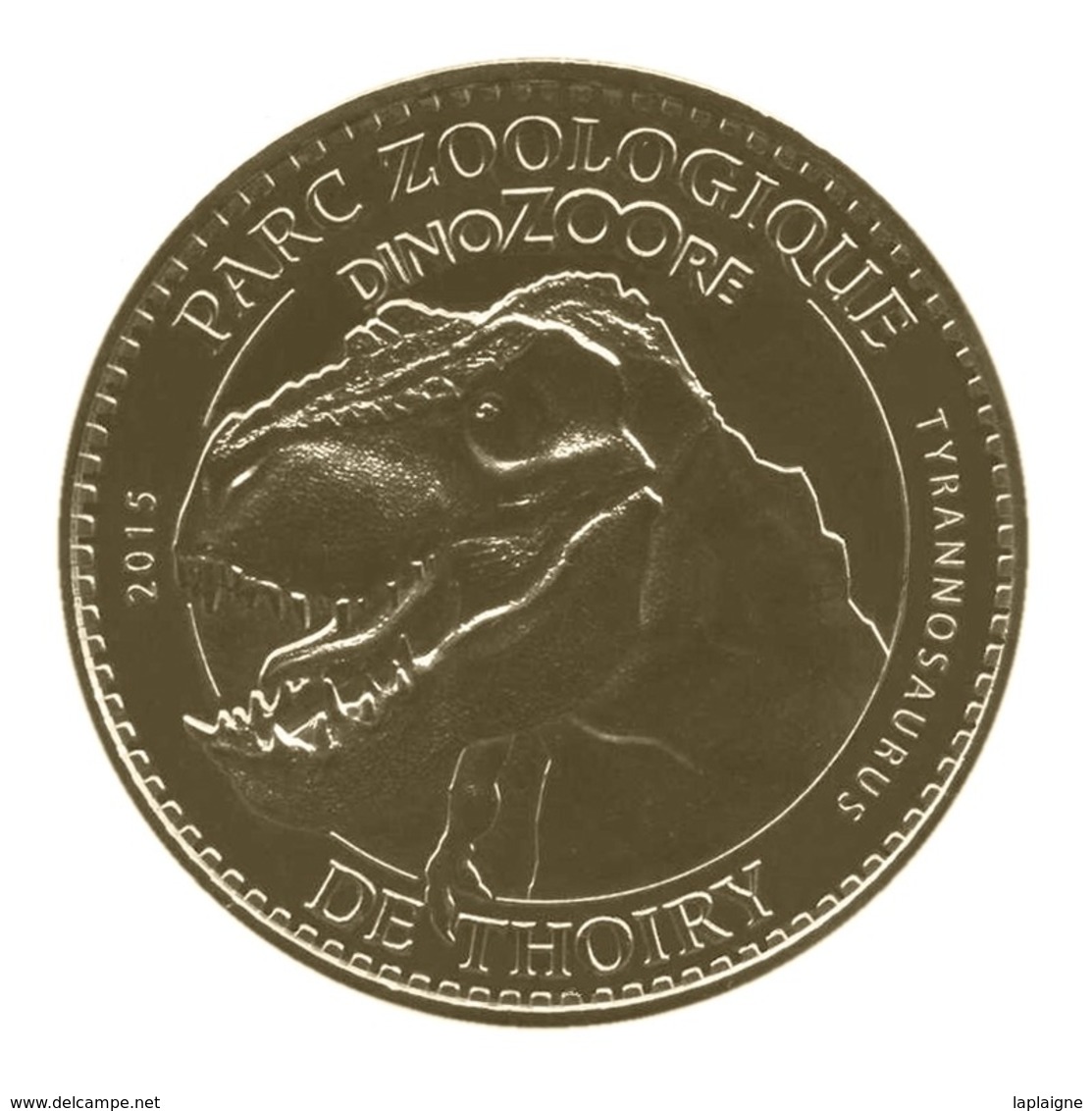 Monnaie De Paris , 2015 , Thoiry , Parc Zoologique , Dinozoore - Autres & Non Classés
