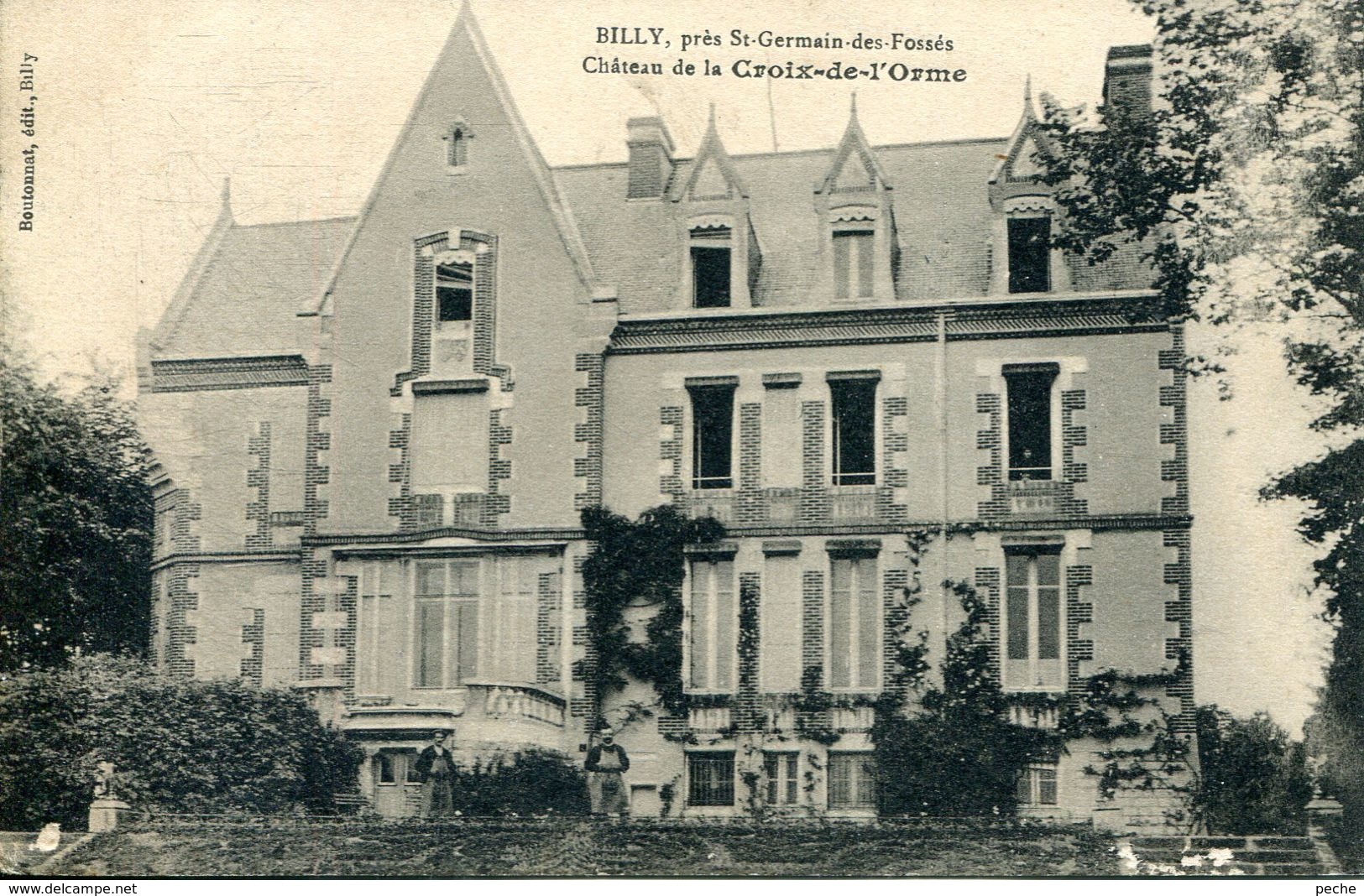 N°76284 -cpa Billy -château De La Croix De L'Orme- - Other & Unclassified