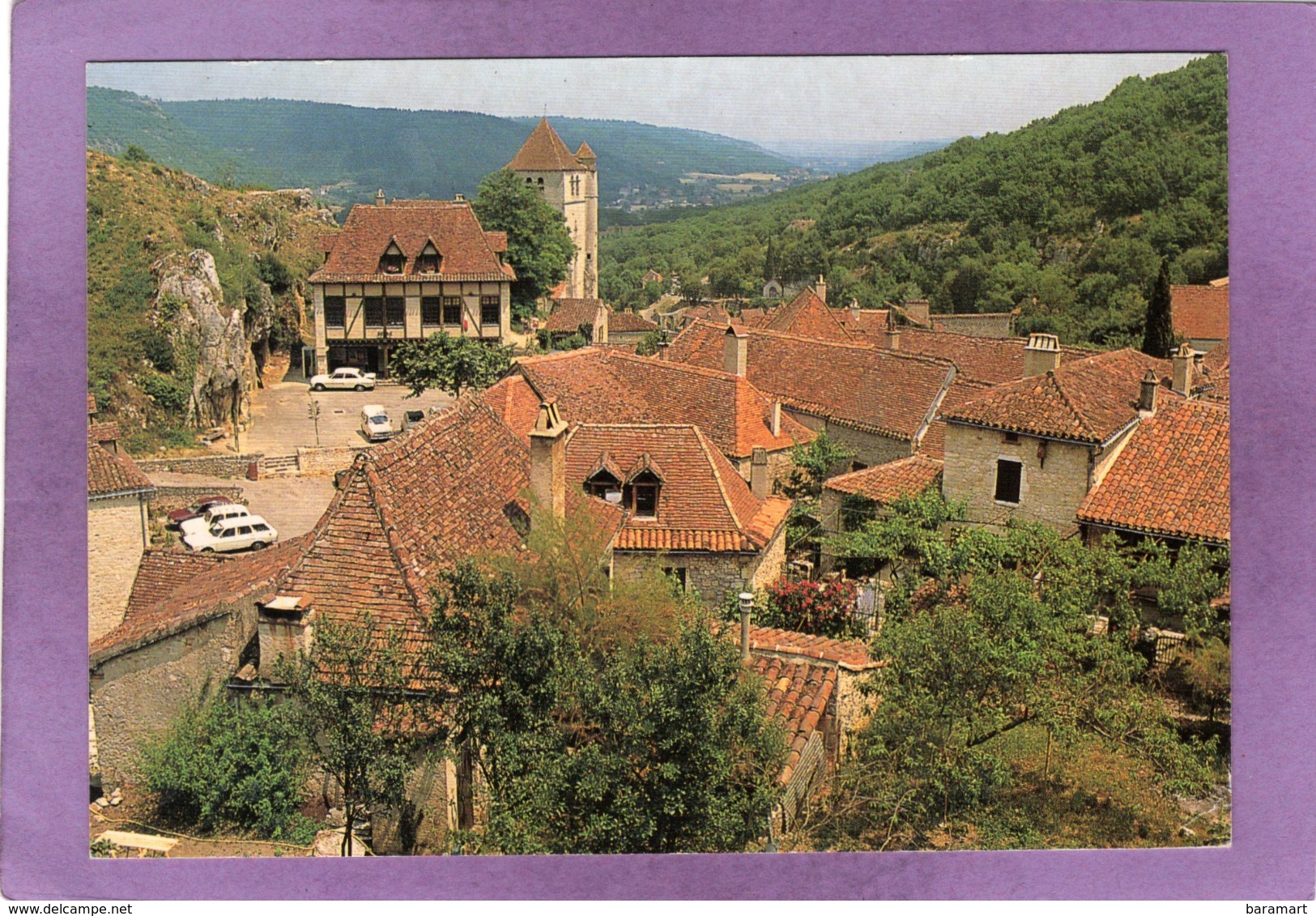 46 SAINT CIRQ LAPOPIE  Vue Générale La Mairie - Saint-Cirq-Lapopie