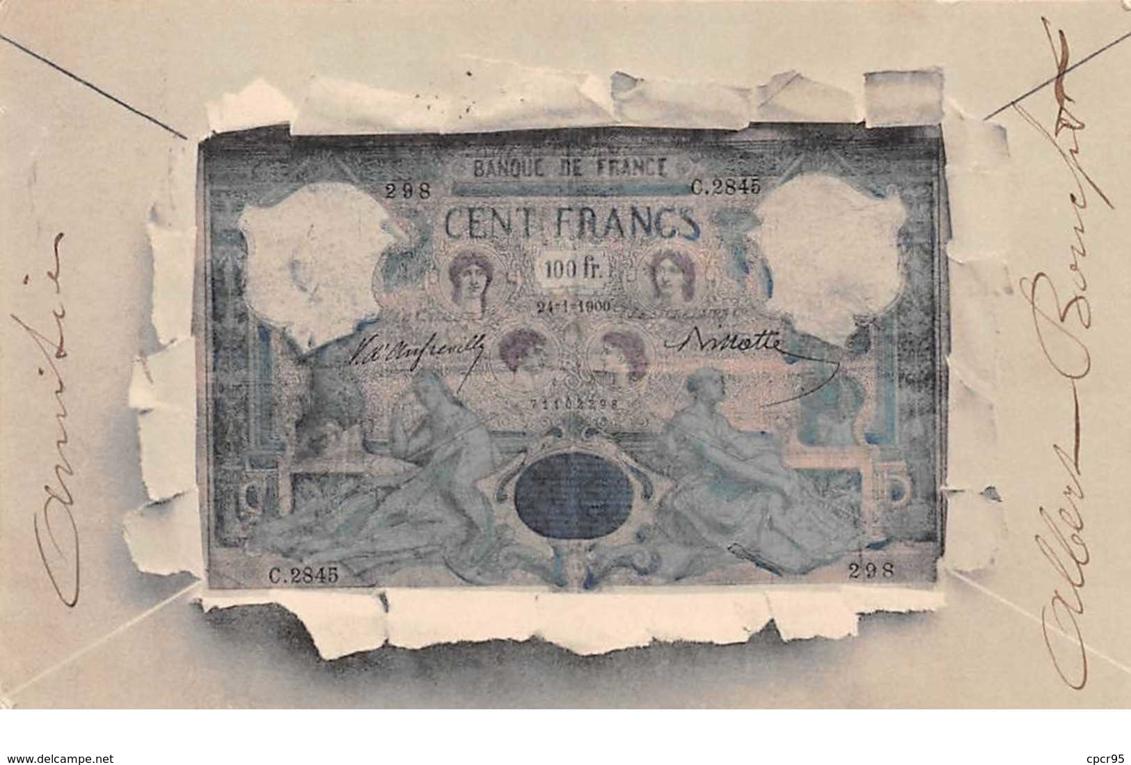 Monnaies . N° 51735 . Cent Francs Billet - Monete (rappresentazioni)