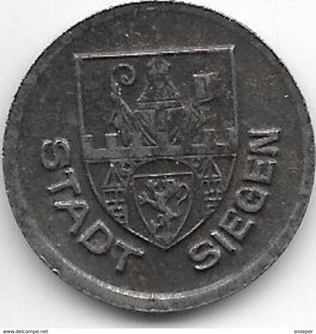 *notgeld  Siegen  10 Pfennig   1918  Fe  497.4d 22,2 Mm - Altri & Non Classificati