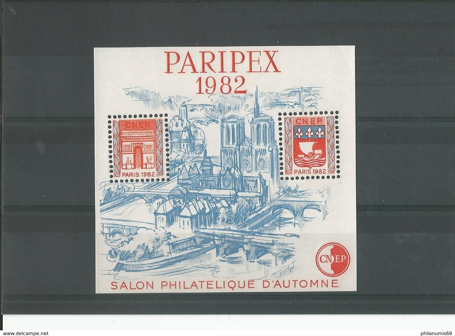 FRANCE 1982 - YT 3 - NEUF SANS CHARNIERE ** (MNH) GOMME D'ORIGINE LUXE - CNEP