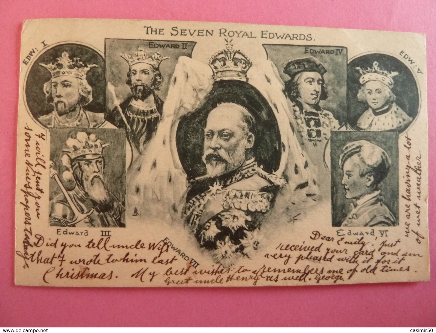 THE SEVEN ROYAL EDWARDS - Historical Famous People