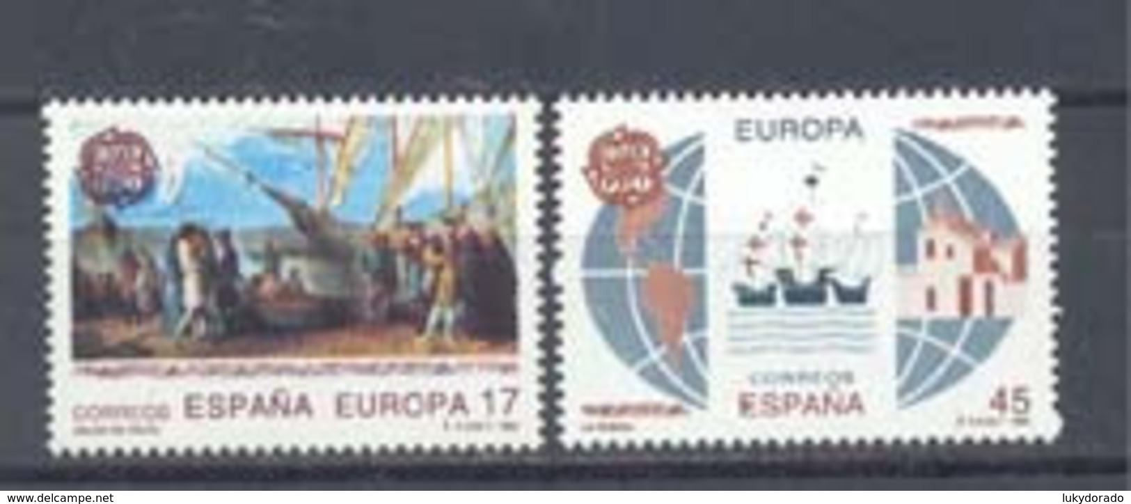 Año 1992 Nº 3196/7 Europa - Nuevos