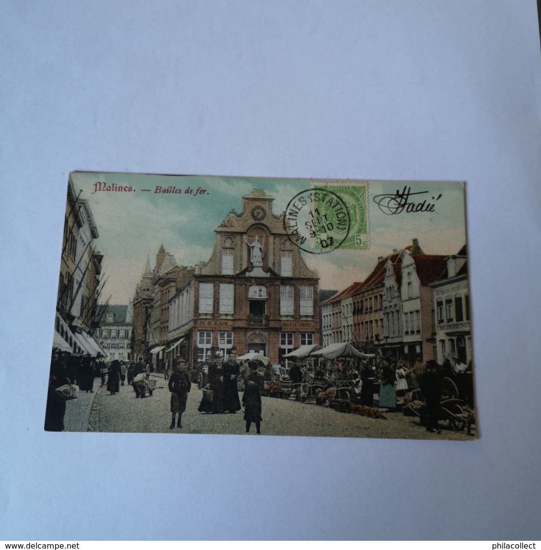 Mechelen - Malines / Bailles De Fer (Marche - Markt) 1907 - Mechelen