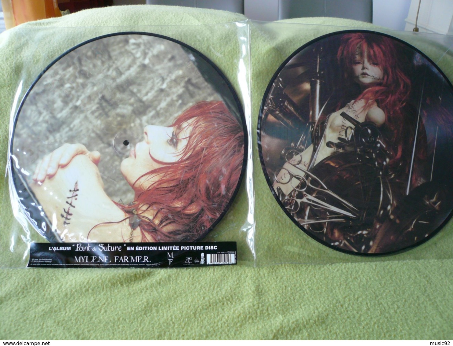 Mylene Farmer 33t X2 Picture Disc Point De Suture - Sonstige - Franz. Chansons