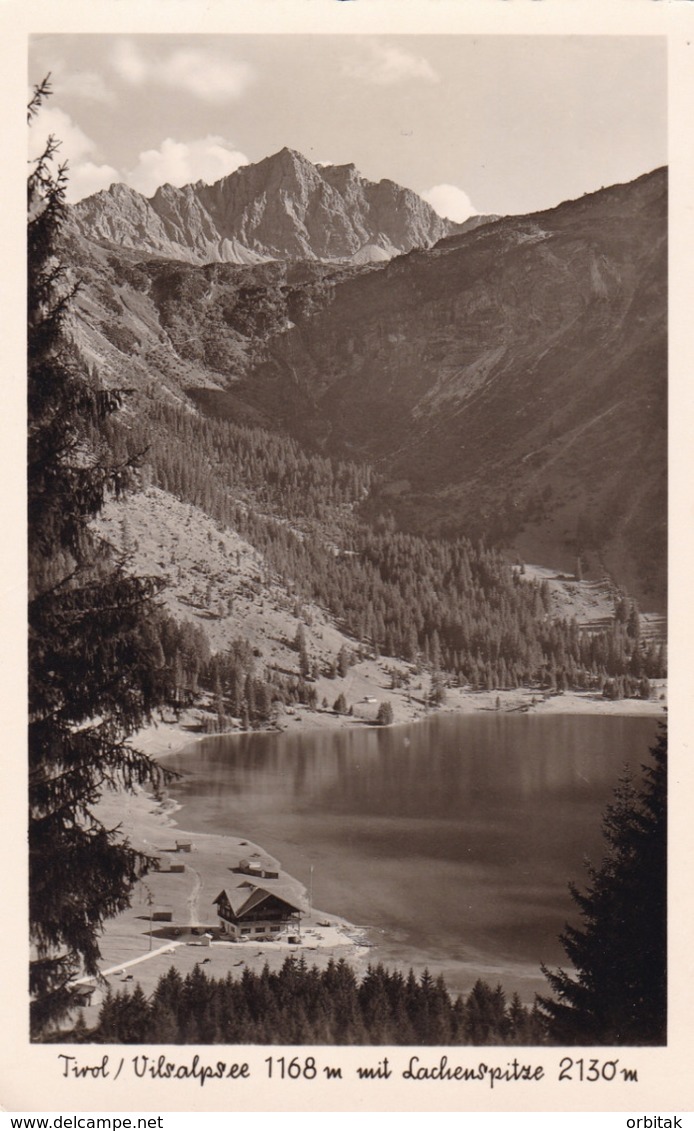 Vilsalpsee (Tannheim) * Mit Lachenspitze, Berghütte, Tirol, Alpen * Österreich * AK1776 - Tannheim