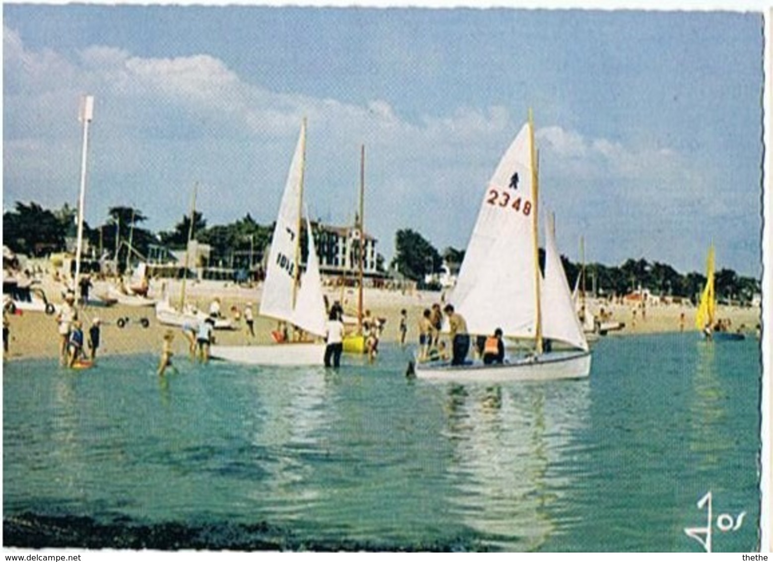 CARNAC - La Plage Et Ses Voiliers - Carnac