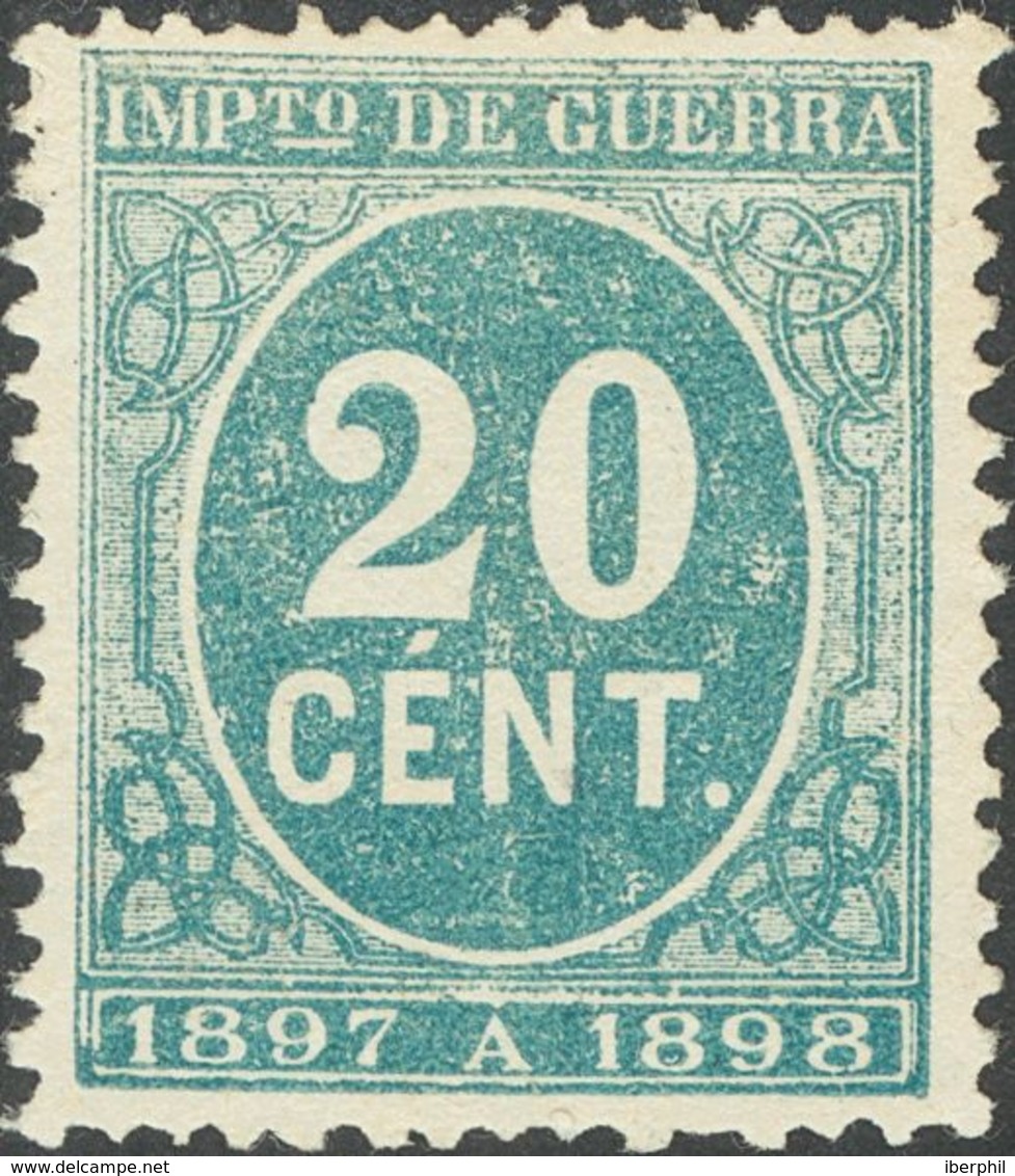 (*)235. 1897. 20 Cts Verde. Excelente Centraje. MAGNIFICO. - Autres & Non Classés