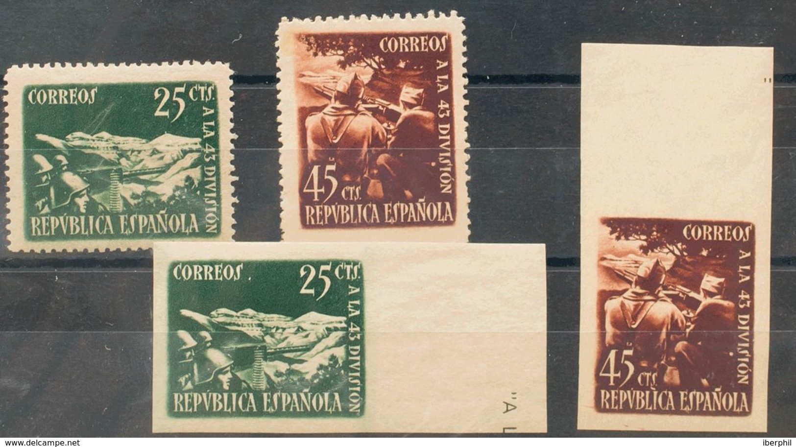 **787/88, 787/88A. 1938. Dos Series Completas (dentada Y Sin Dentar). MAGNIFICAS. Edifil 2020: 140 Euros - Sonstige & Ohne Zuordnung